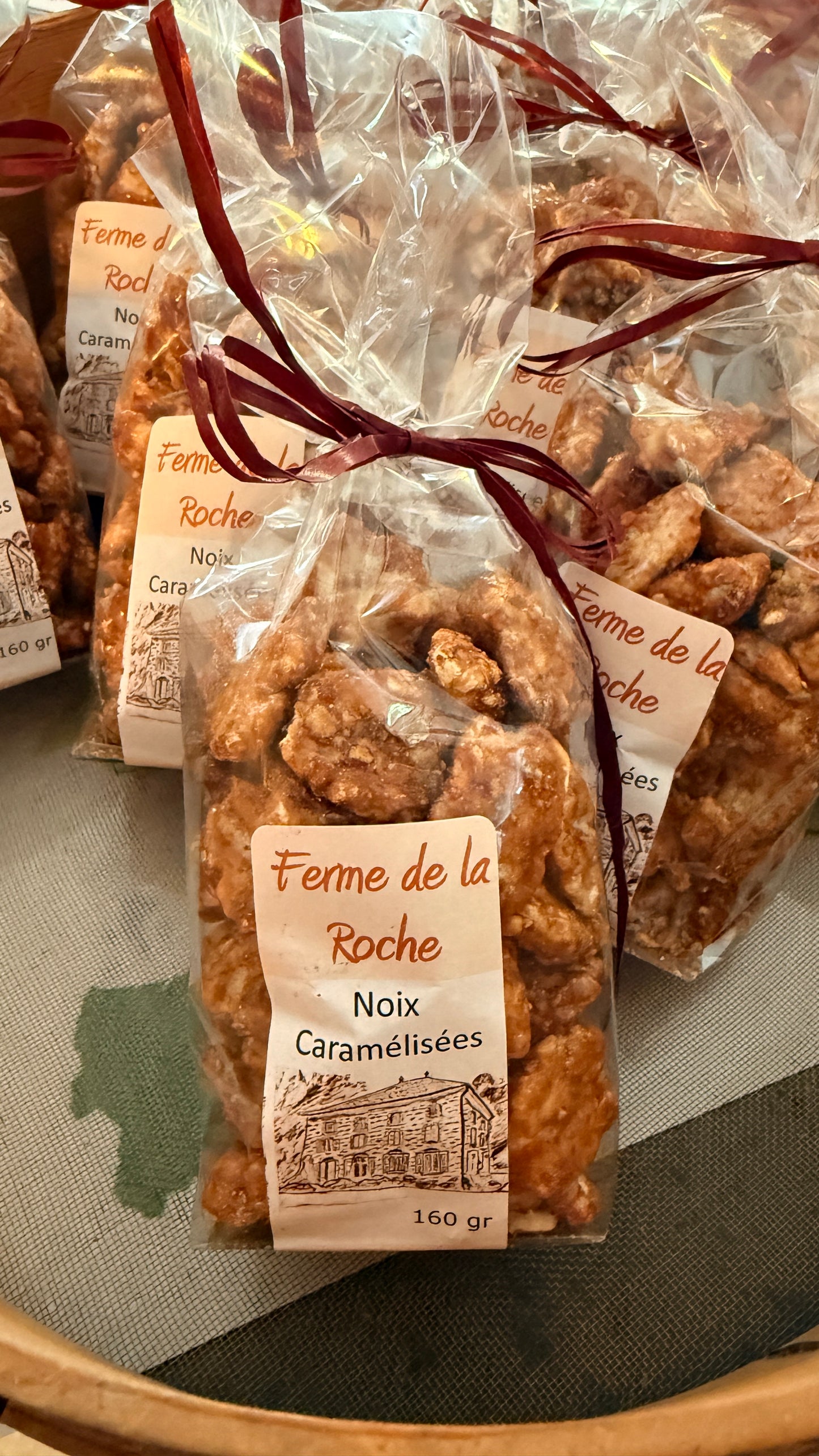 Karamelliserade nötter 160gr