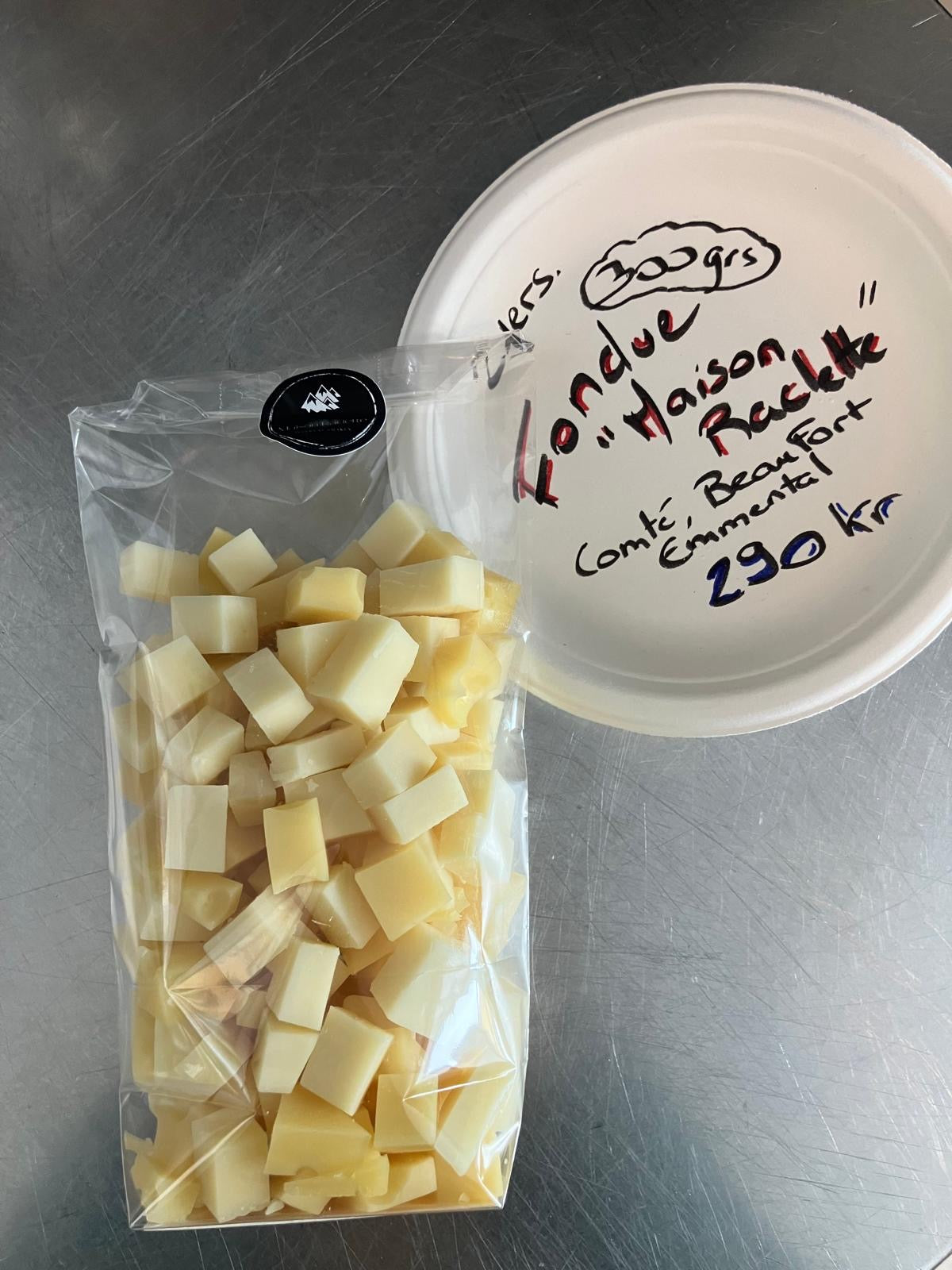 Fondue "Maison Raclette" 300g (2 personer)