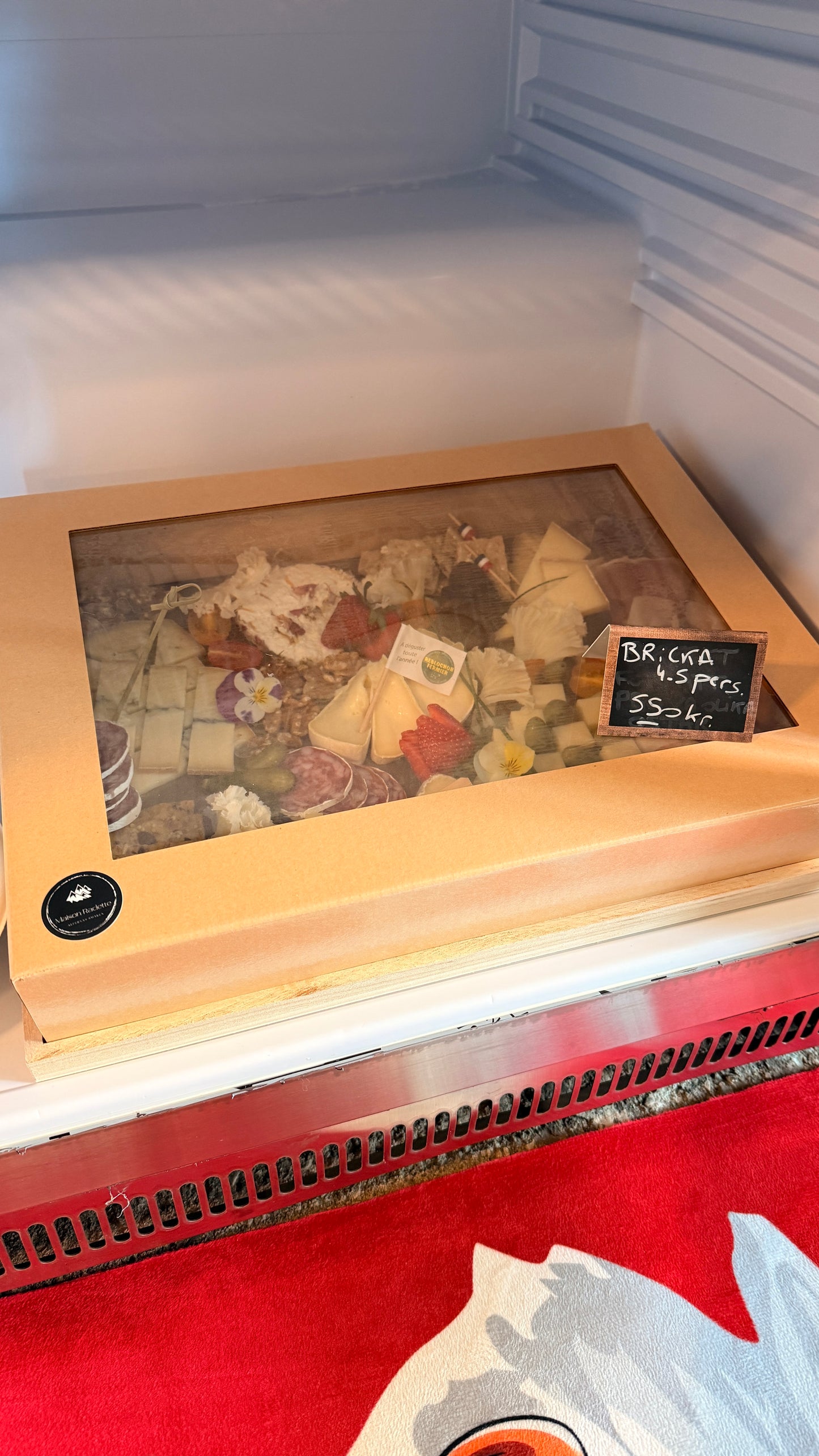 Maison Raclette-bricka (4–5 pers.) – att ta med