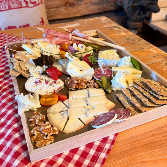 Maison Raclette-bricka (4–5 pers.) – att ta med
