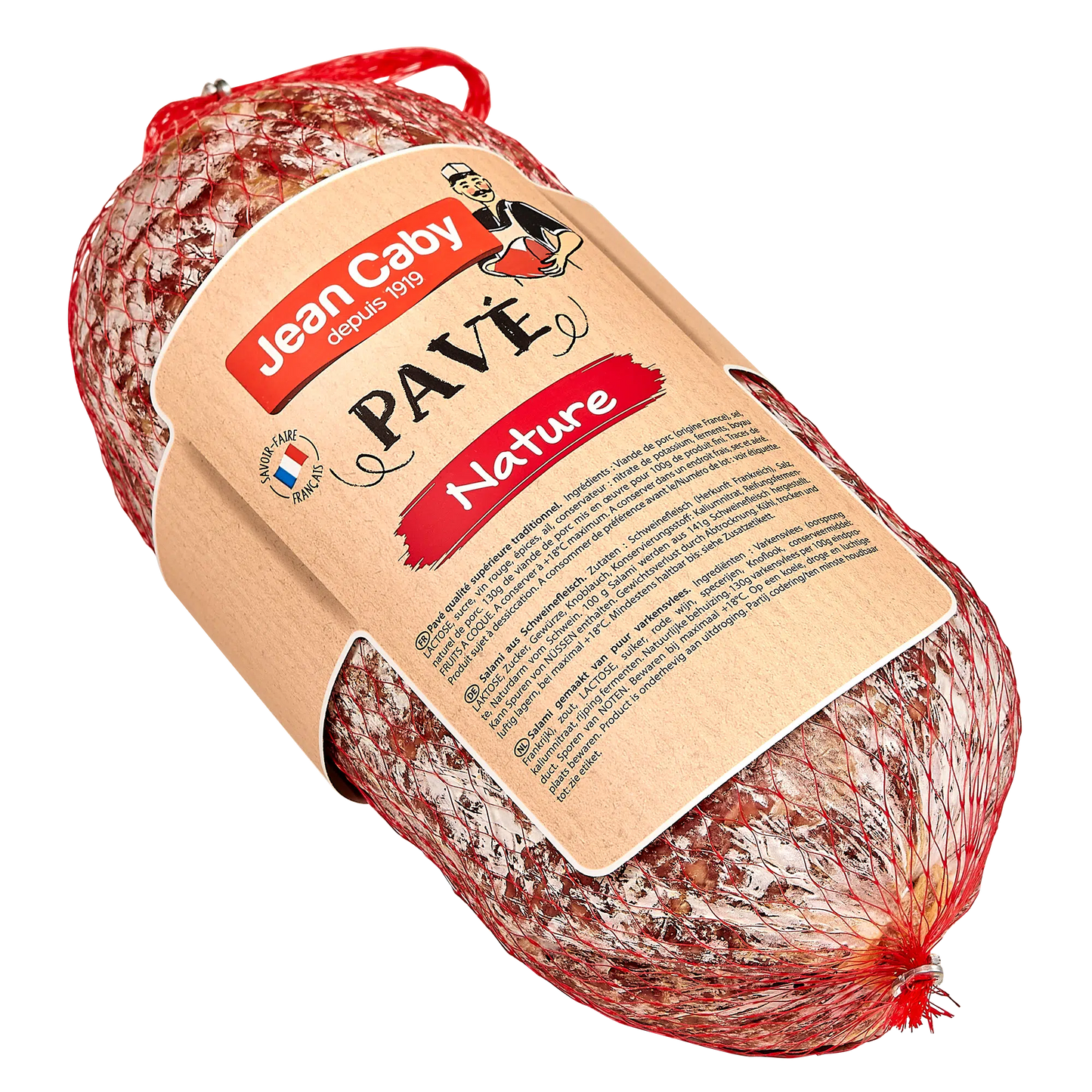 Pavé naturell Jean Caby (100g)